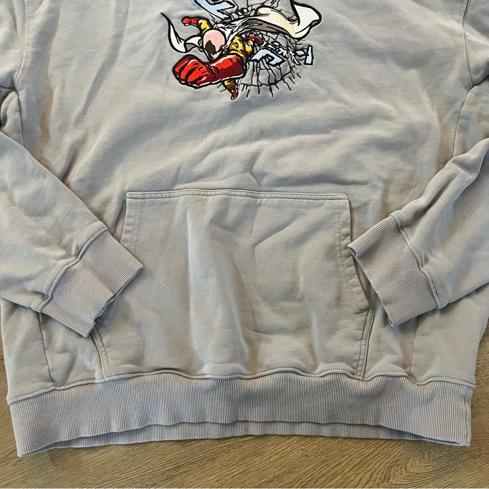 Rare Animato x Susweeb Saitama One Punch Man Anime Manga Hoodie Sweatshirt - Picture 2 of 9
